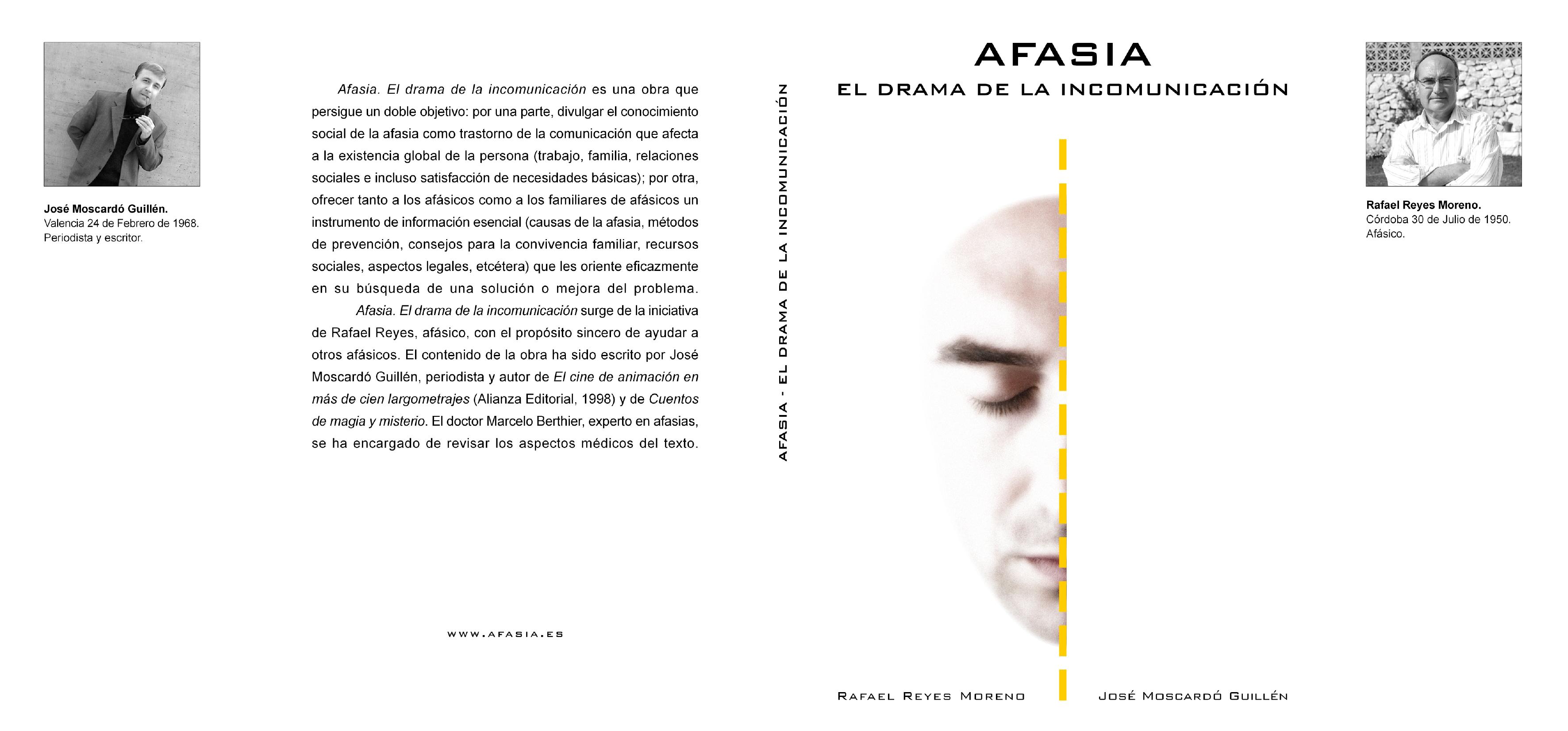 Portada del libro "Afasia, el drama de la incomunicación"